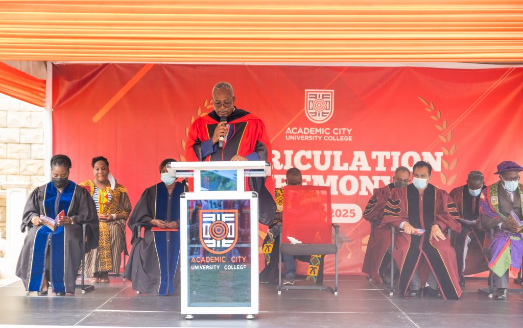 President and Provost of Academic City, Prof. Fred McBagonluri